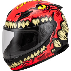 Youth GM-49Y Drax Helmet by GMAX F1499372 Full Face Helmet 72-7305YL Western Powersports Red / Youth LG