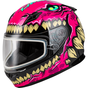 Youth GM-49Y Drax Snow Helmet by GMAX F2499402 Full Face Helmet 72-7311YL Western Powersports Pink / Youth LG