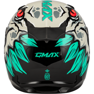 Youth GM-49Y Drax Snow Helmet by GMAX Full Face Helmet Western Powersports