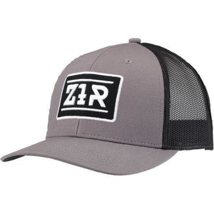 Z1R Trucker Hat by Z1R 2501-3669 Hat 25013669 Parts Unlimited One Size / Black/Gray